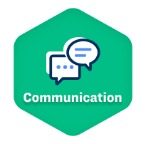 Communication badge